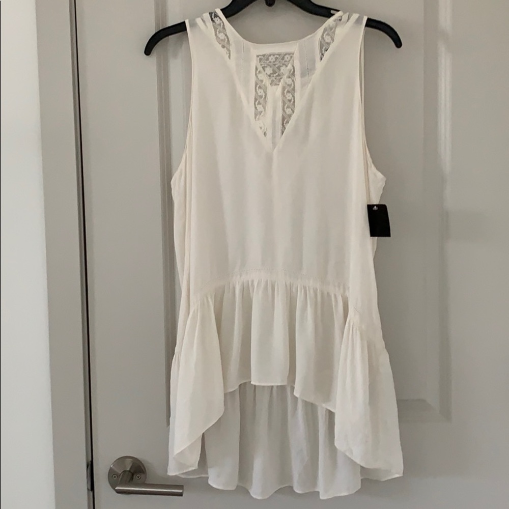 SALE!!ZARA LACE INSET BLOUSE💕 - Picture 5 of 12